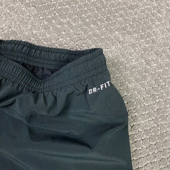 Nike Woven Track Pants Men's Large Black Dri-Fit Ankle Zip Stretch 427149 015 - Picture 6 of 16